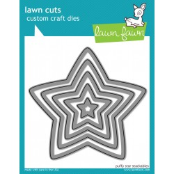 Lawn Fawn Puffy Stars stackable dies